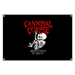 Флаг Cannibal Corpse "Butchered at Birth" sfc-013