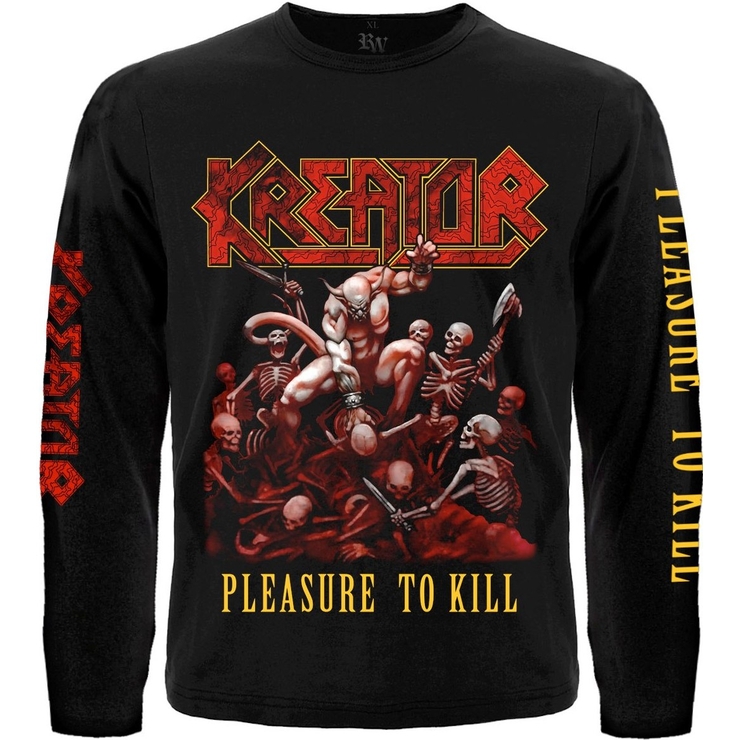 Футболка з довгим рукавом Kreator "Pleasure to Kill" Футболка з довгим рукавом Kreator "Pleasure to Kill"
