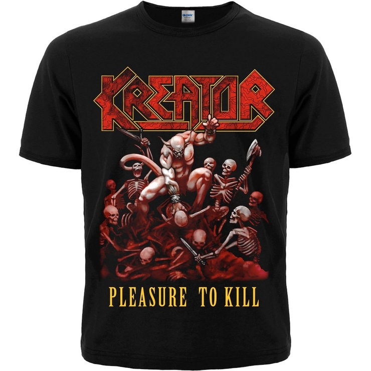 Футболка Kreator "Pleasure to Kill" Футболка Kreator "Pleasure to Kill"