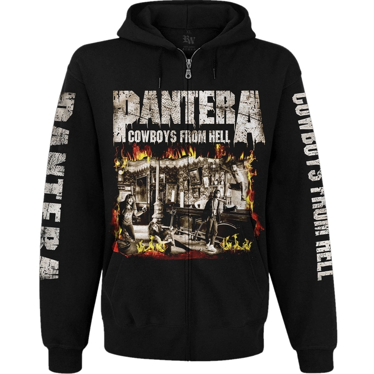 Худи Pantera "Cowboys from Hell" на молнии Худи Pantera "Cowboys from Hell" на молнии