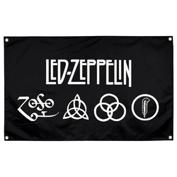 Флаг Led Zeppelin (zoso) sfc-017
