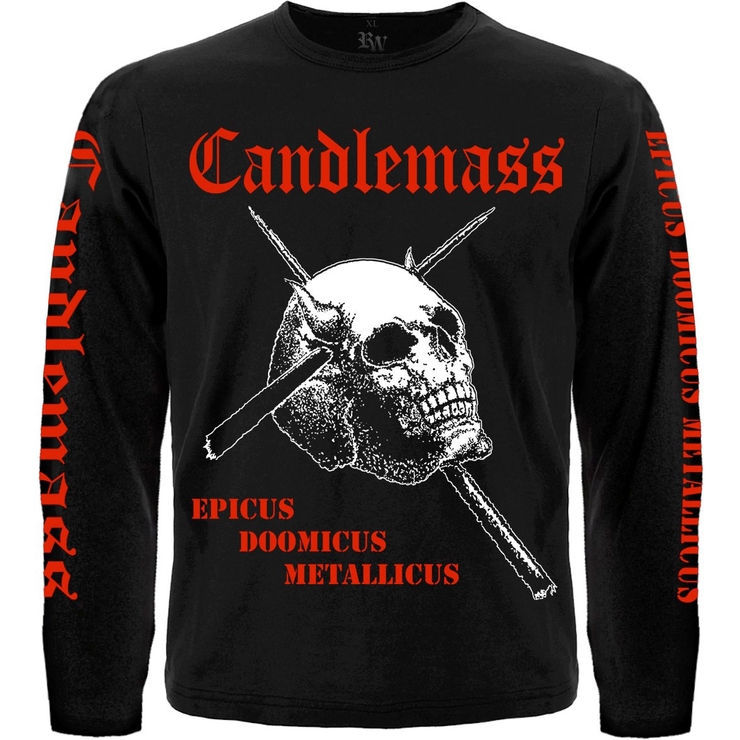 Футболка с длинным рукавом Candlemass "Epicus Doomicus Metallicus" Футболка с длинным рукавом Candlemass "Epicus Doomicus Metallicus"
