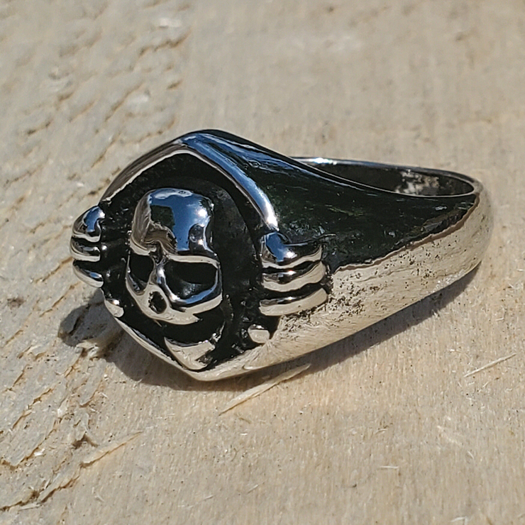 Перстень Череп усередині персня (aer-010) Перстень Череп усередині персня (aer-010)