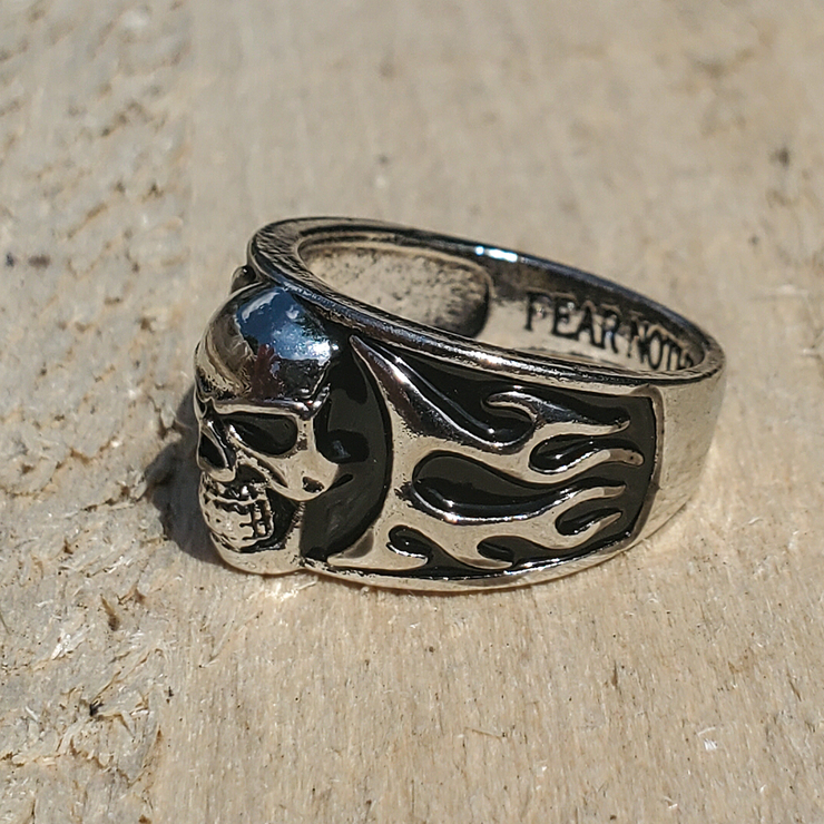 Перстень Вогняний череп (aer-011) Перстень Вогняний череп (aer-011)