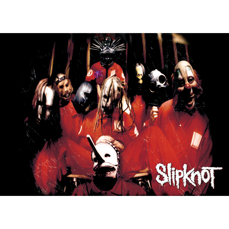Плакат Slipknot (Slipknot - album cover) - купить плакат Slipknot в ...