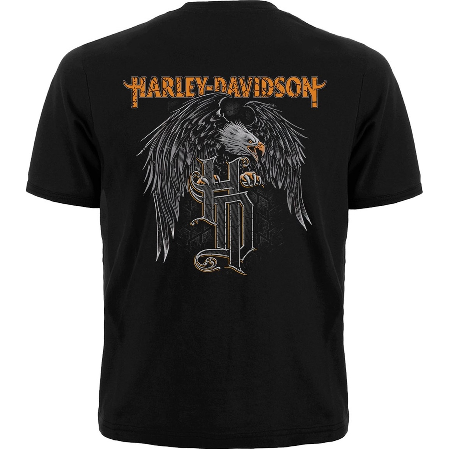 Футболка Harley-Davidson (eagle and logo HD) - купить Футболку Harley ...