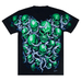 Футболка Green Skulls (светится в темноте)