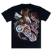 Футболка Born To Ride (eagle, moto, chain) (3D, светится в темноте) Футболка Born To Ride (eagle, moto, chain) (3D, светится в темноте)