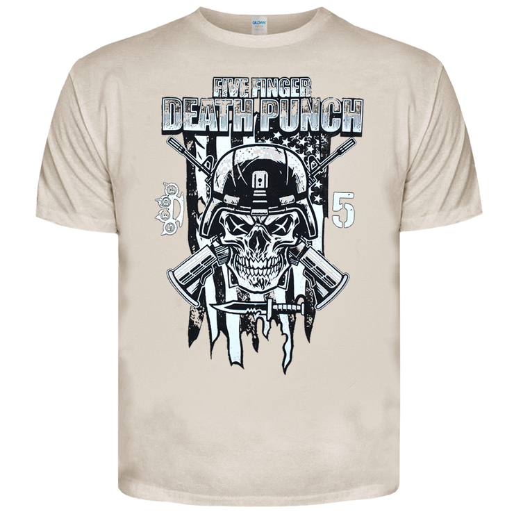Песочная футболка Five Finger Death Punch (Infantry Special Forces) Песочная футболка Five Finger Death Punch (Infantry Special Forces)