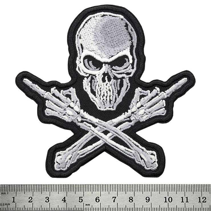 Нашивка Double-fucking the skull Нашивка Double-fucking the skull