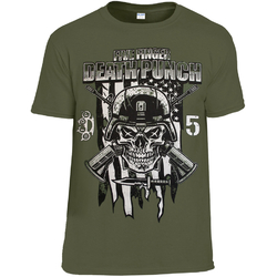 Оливковая футболка Five Finger Death Punch (Infantry Special Forces)