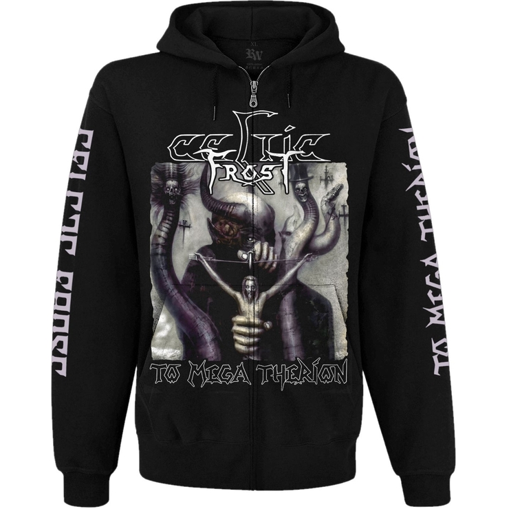 Худи Celtic Frost "To Mega Therion" на молнии Худи Celtic Frost "To Mega Therion" на молнии