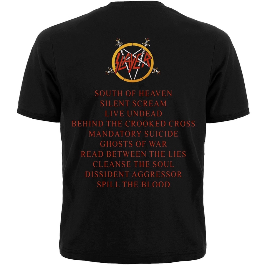 Футболка Slayer "South of Heaven" - купить Футболку Slayer в Киеве ...