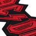 Нашивка AC/DC (red logo) Нашивка AC/DC (red logo)