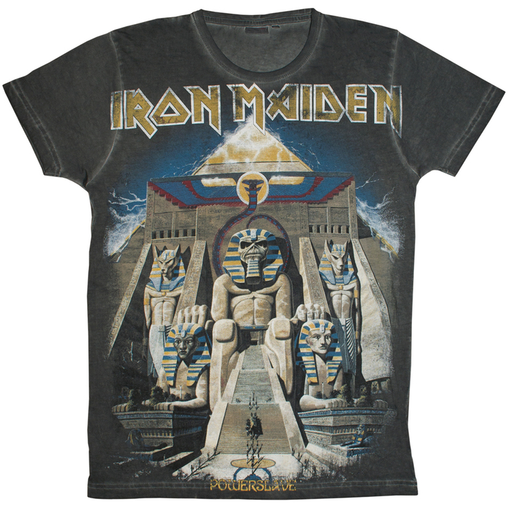 Футболка Full print Iron Maiden "Powerslave" (graphite t-shirt) EU