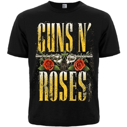 Футболка Guns N’ Roses (лого с револьверами и розами)