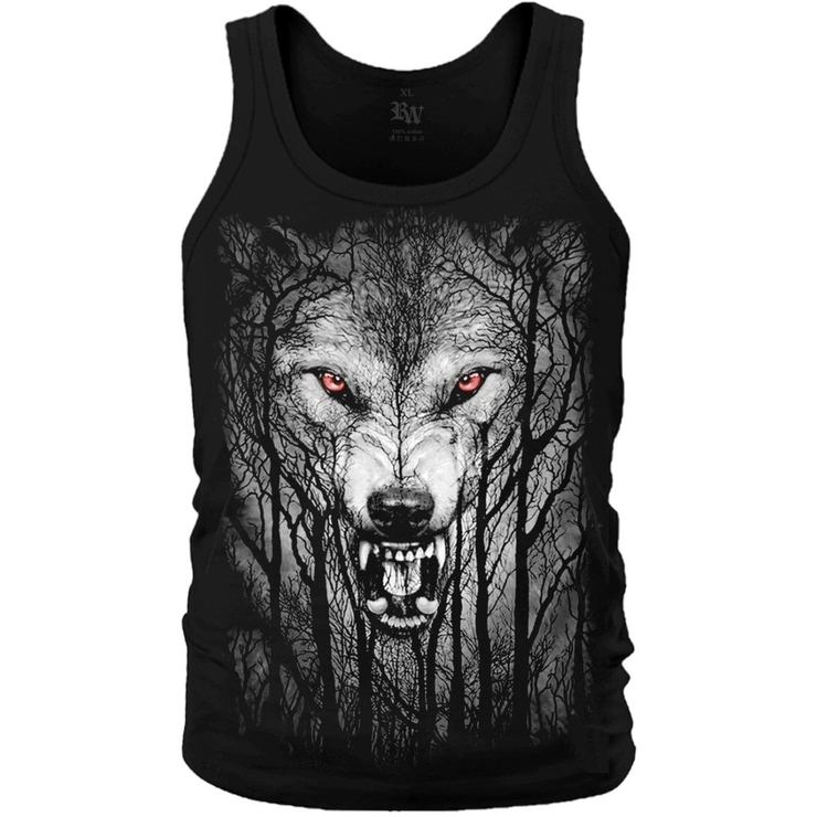 Майка Вовк з червоними очима Майка Вовк з червоними очима