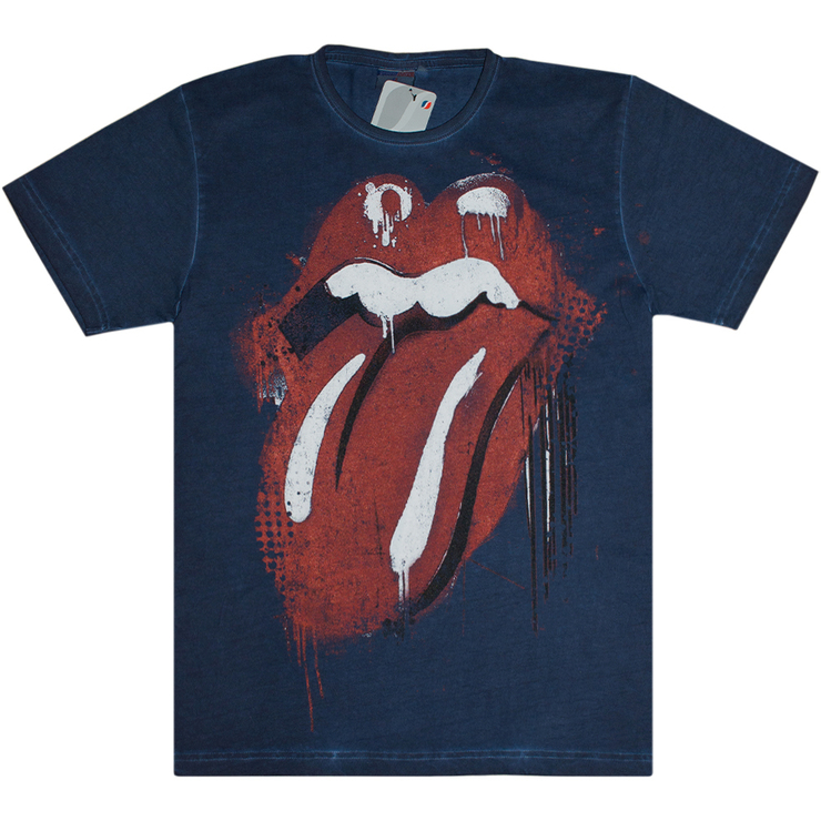 Футболка The Rolling Stones (concert ticket) navy blue t-shirt EU Футболка The Rolling Stones (concert ticket) navy blue t-shirt EU