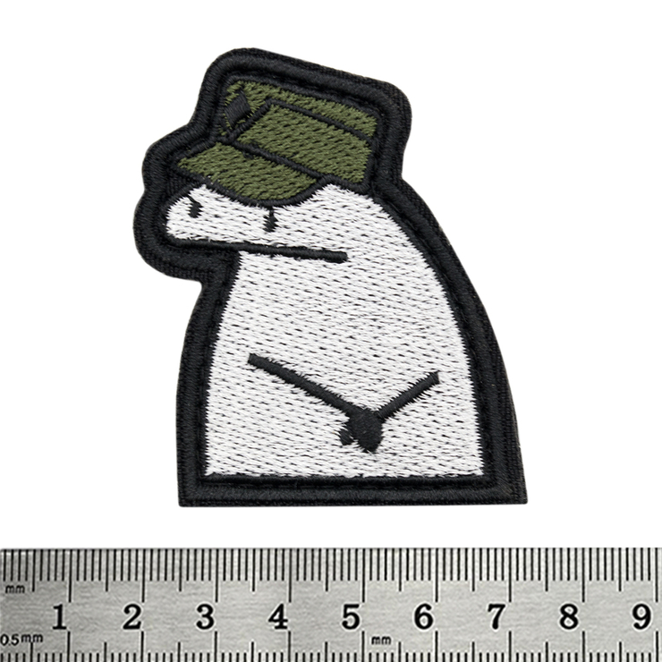 Нашивка на липучці Флорк солдат (ЗСУ) Нашивка на липучці Флорк солдат (ЗСУ)