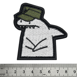 Нашивка на липучці Флорк акула (ЗСУ)