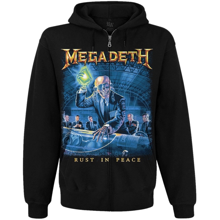 Худі Megadeth "Rust In Peace" на блискавці