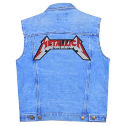 Нашивка наспинна Metallica (old logo)