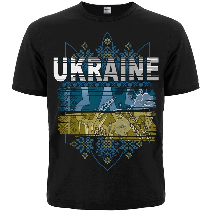 Футболка Ukraine (Тризуб достатку)