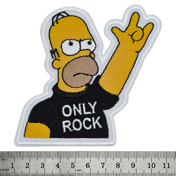 Нашивка Homer Simpson - Only Rock