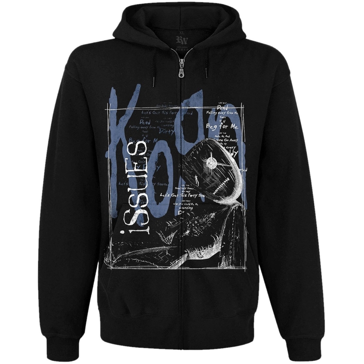 Худи Korn "Issues" на молнии