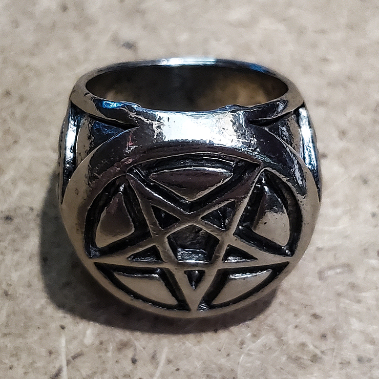 Перстень Три пентаграми (aer-021) Перстень Три пентаграми (aer-021)