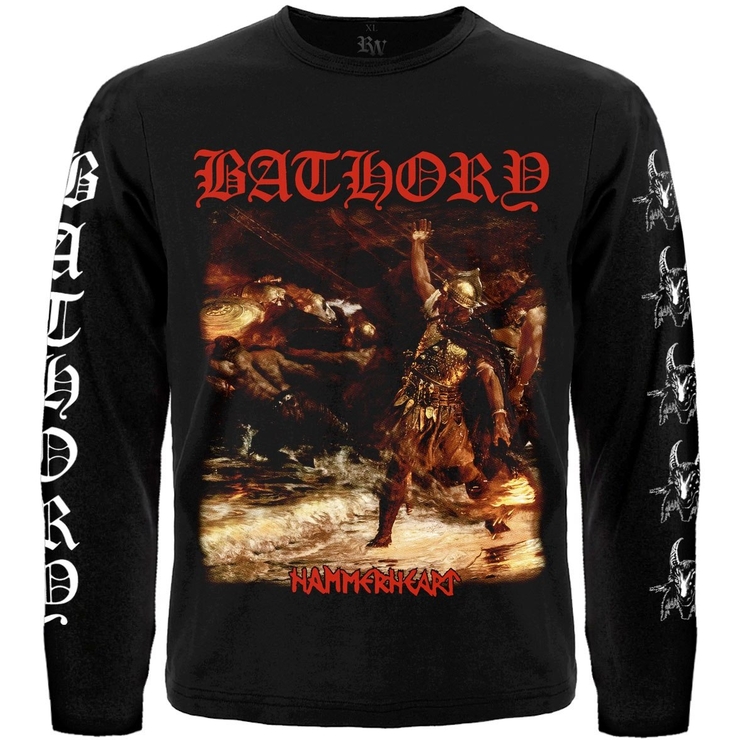 Футболка з довгим рукавом Bathory "Hammerheart"