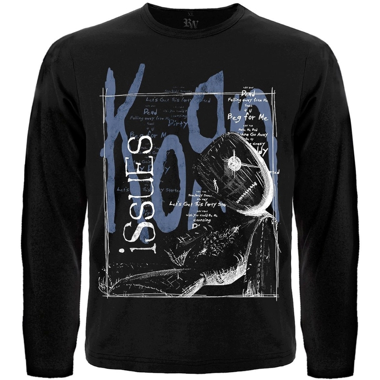 Футболка с длинным рукавом Korn "Issues" Футболка с длинным рукавом Korn "Issues"