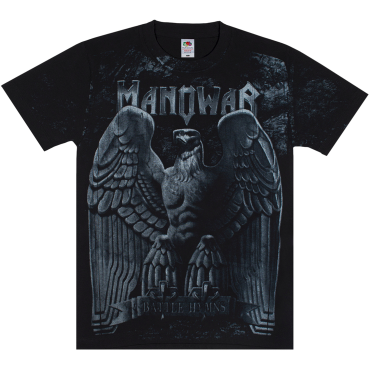 Футболка Full print Manowar "Battle Hymns" (black t-shirt) (EU-P) Футболка Full print Manowar "Battle Hymns" (black t-shirt) (EU-P)