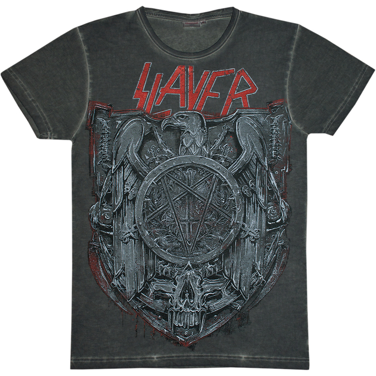 Футболка Full print Slayer (coat of arms) graphite t-shirt (EU-P) Футболка Full print Slayer (coat of arms) graphite t-shirt (EU-P)
