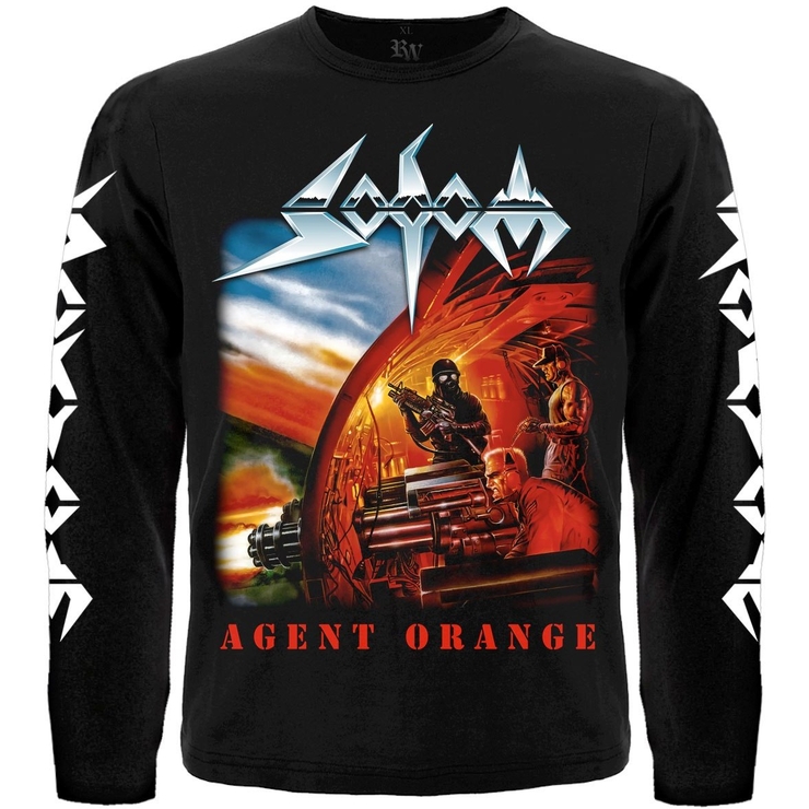 Футболка с длинным рукавом Sodom "Agent Orange" Футболка с длинным рукавом Sodom "Agent Orange"