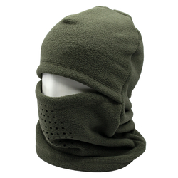 Бафф-балаклава с перфорацией, оливковый