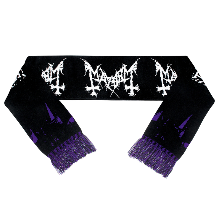Шарф Mayhem "De Mysteriis Dom Sathanas" Шарф Mayhem "De Mysteriis Dom Sathanas"