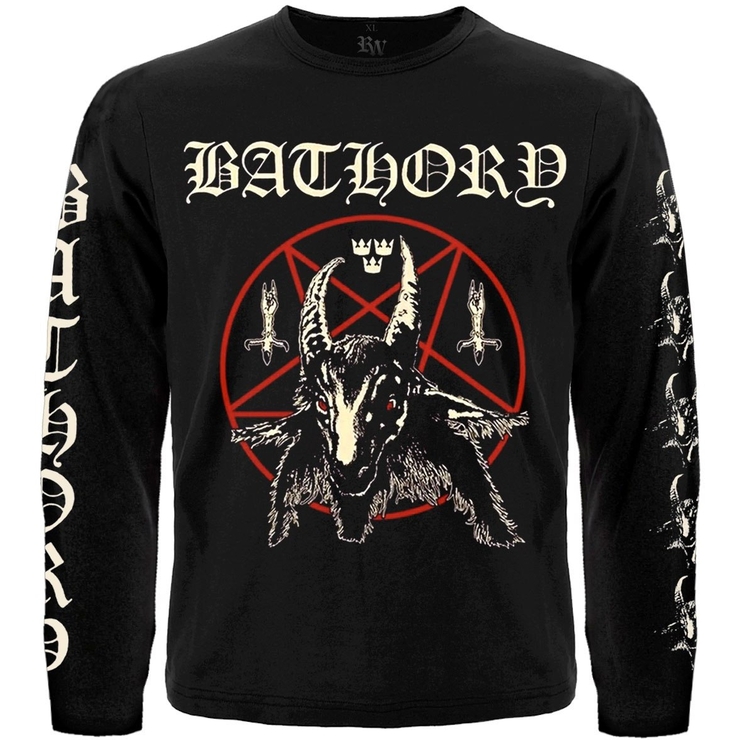 Футболка з довгим рукавом Bathory "Bathory" (з друком на рукавах)