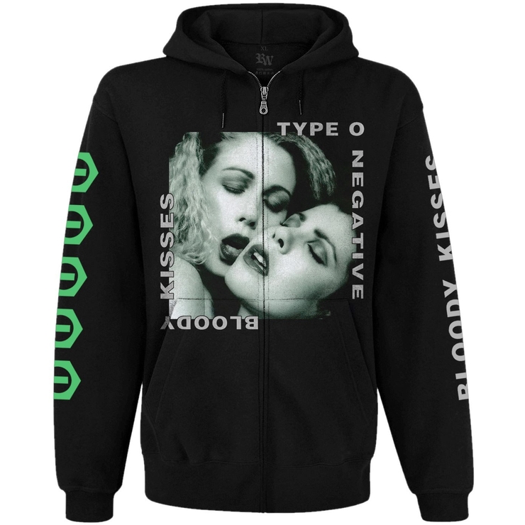 Худі Type O Negative "Bloody Kisses" на блискавці