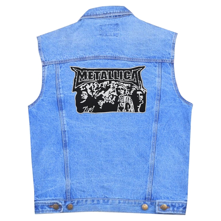 Нашивка термо Metallica (St. Anger logo with band) наспинна (thps-011) Нашивка термо Metallica (St. Anger logo with band) наспинна (thps-011)