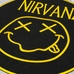 Нашивка термо Nirvana (logo and smile) наспинна кругла (thps-009) Нашивка термо Nirvana (logo and smile) наспинна кругла (thps-009)