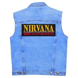 Нашивка термо (thps-007) Nirvana "Nevermind" наспинна Нашивка термо (thps-007) Nirvana "Nevermind" наспинна