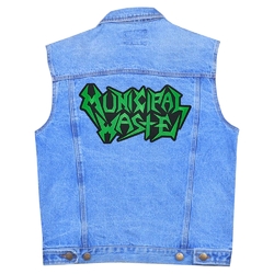 Нашивка термо (thps-005) Municipal Waste (logo) наспинна