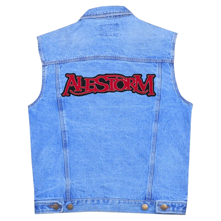 Нашивка термо Alestorm (red logo) наспинная (thps-016) Нашивка термо Alestorm (red logo) наспинная (thps-016)