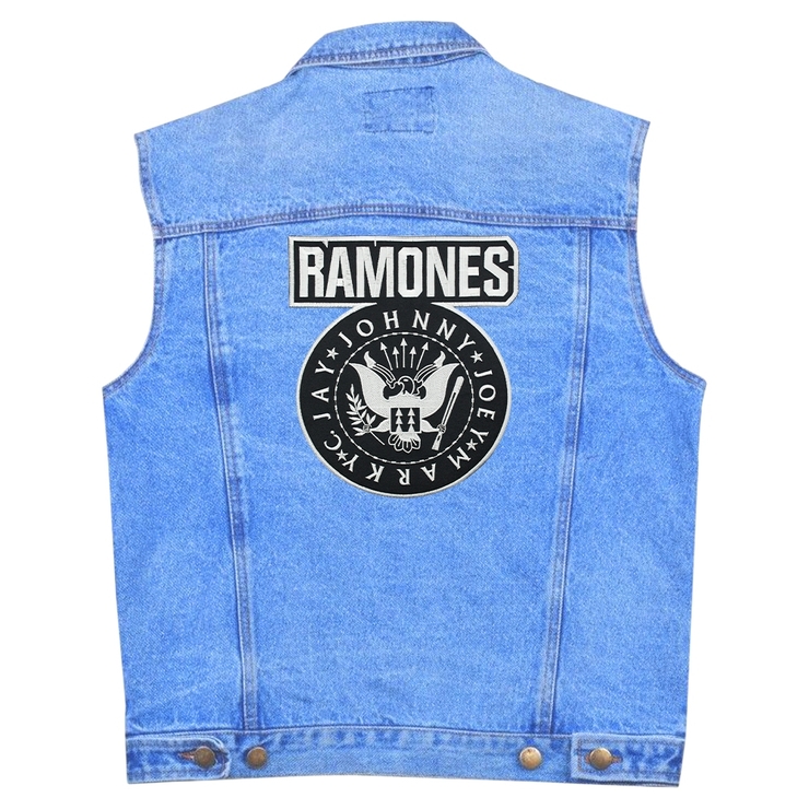Нашивка термо Ramones (band logo) наспинная (thps-014) Нашивка термо Ramones (band logo) наспинная (thps-014)