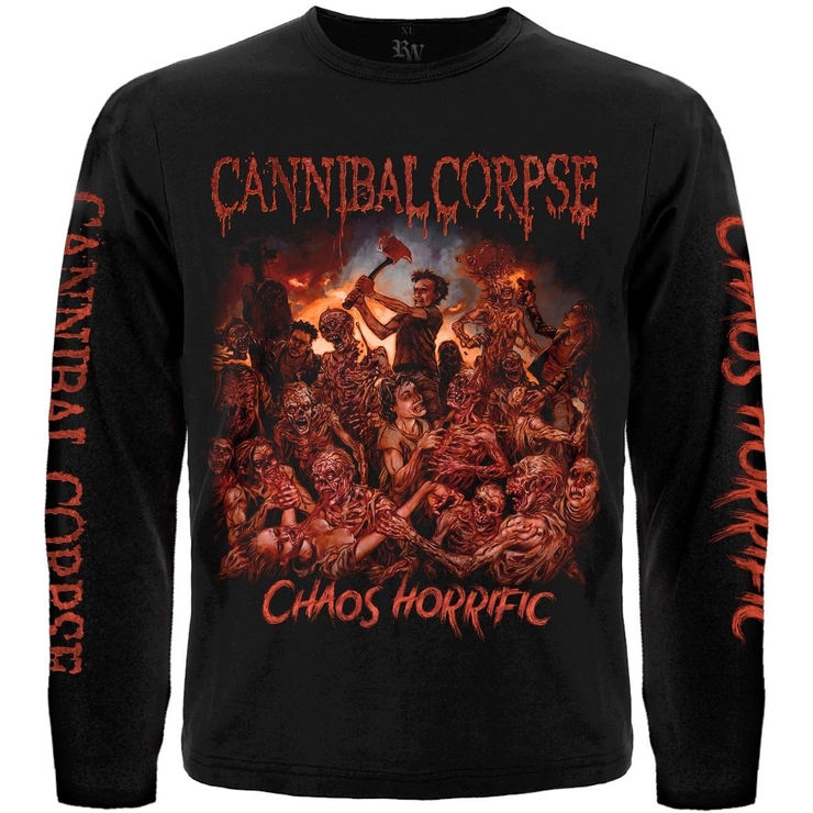 Футболка з довгим рукавом Cannibal Corpse "Chaos Horrific"
