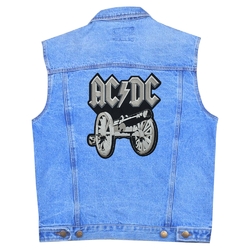 Нашивка термо (thps-030) AC/DC "For Those About To Rock" наспинна