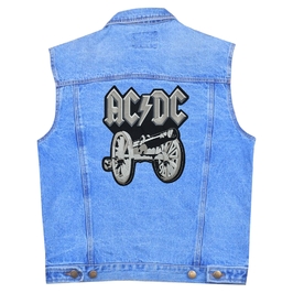Нашивка термо (thps-030) AC/DC "For Those About To Rock" наспинна