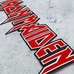 Нашивка термо Iron Maiden (red logo) наспинная (thps-038) Нашивка термо Iron Maiden (red logo) наспинная (thps-038)