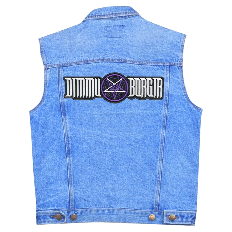 Нашивка термо Dimmu Borgir (logo with pentagram) наспинна (thps-041) Нашивка термо Dimmu Borgir (logo with pentagram) наспинна (thps-041)